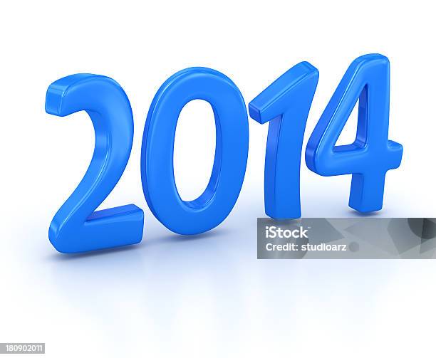 Новый Год — стоковые фотографии и другие картинки 2014 - 2014, Синий, Трёхразмерный
