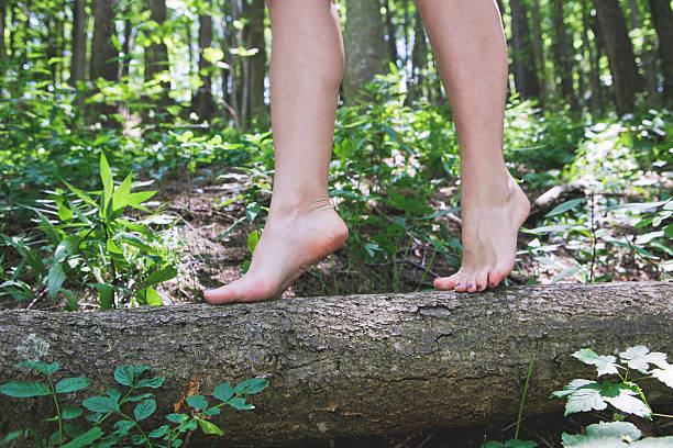 istock Girl feet 180902088