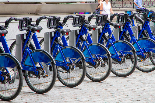 Rental bicycles in New York
