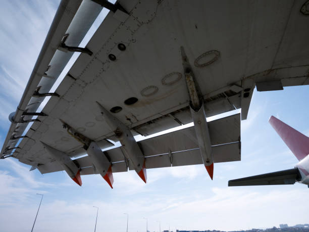 istock Abandoned passenger airplane. No people. 1809031743