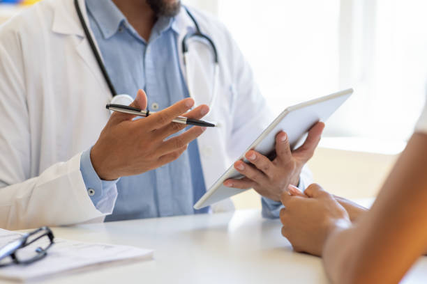 istock Therapy session to female patient 1809032283