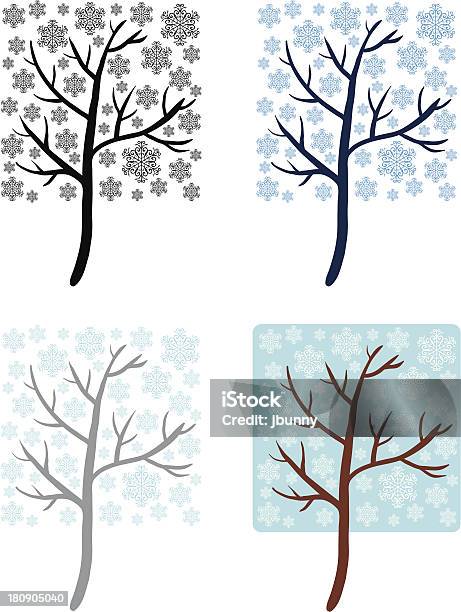스퀘어 인공눈 나무 0명에 대한 스톡 벡터 아트 및 기타 이미지 - 0명, 4가지 개체, 검은색
