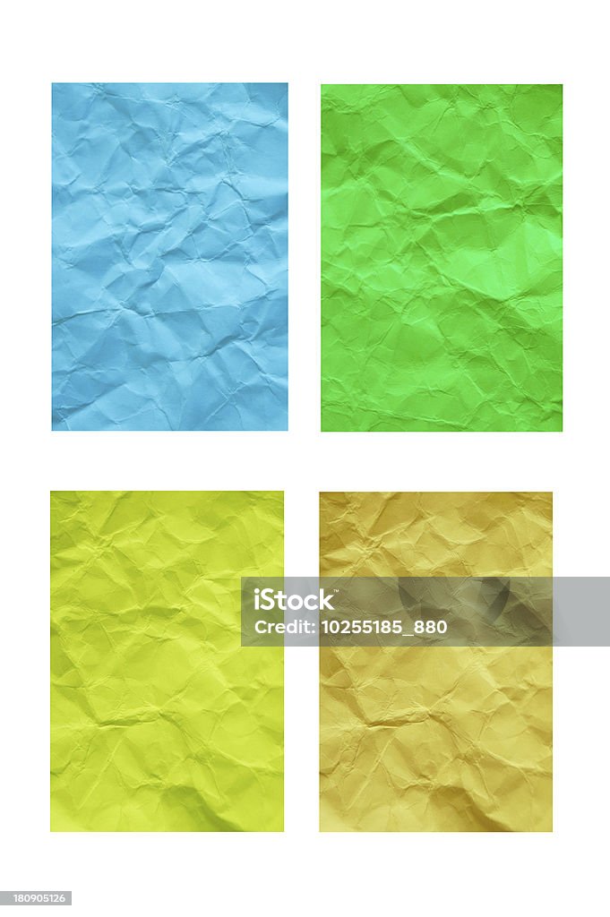 Reutilização de Papel Colorido - Royalty-free Colorido Foto de stock