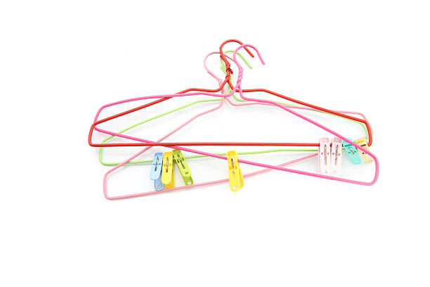 istock Clothes Hanger and Clamp fabric. 180905401