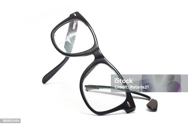 Broken Glasses Stock Photo - Download Image Now - Broken, Eyeglasses, Lens - Optical Instrument