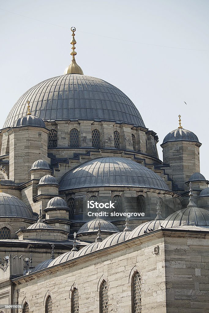 Moschea Yeni Cami - Foto stock royalty-free di Ambientazione esterna