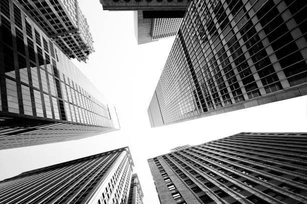 istock Skyscrapers from below in New York City 1809148946