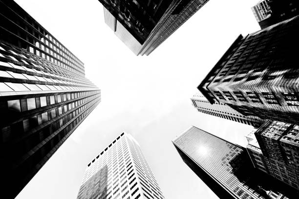 istock Skyscrapers from below in New York City 1809148952