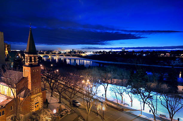 istock Canadian city Saskatoon, Saskatchewan, canada 180918483