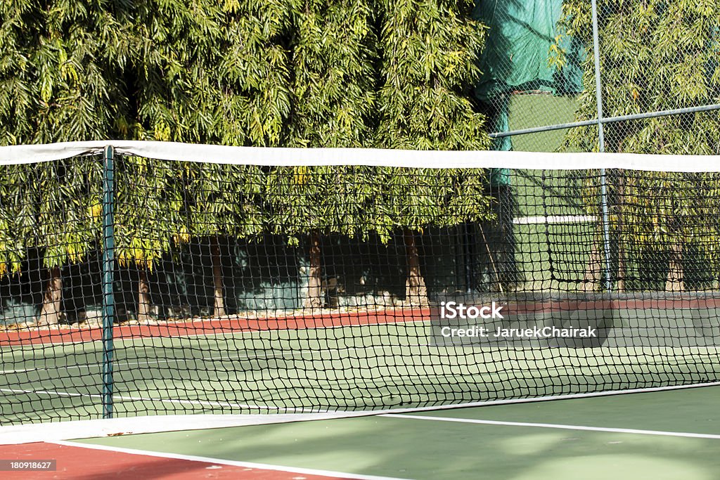 Tennis court Tennis court on the day time Alley Stock Photo