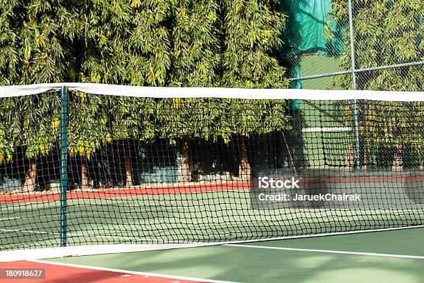 Tennis Court Stock Photo - Download Image Now - Alley, Backgrounds, Baseline