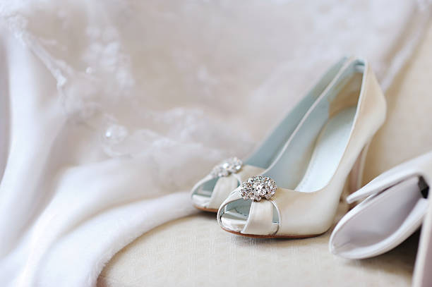istock Elegant bridal shoes 180921230