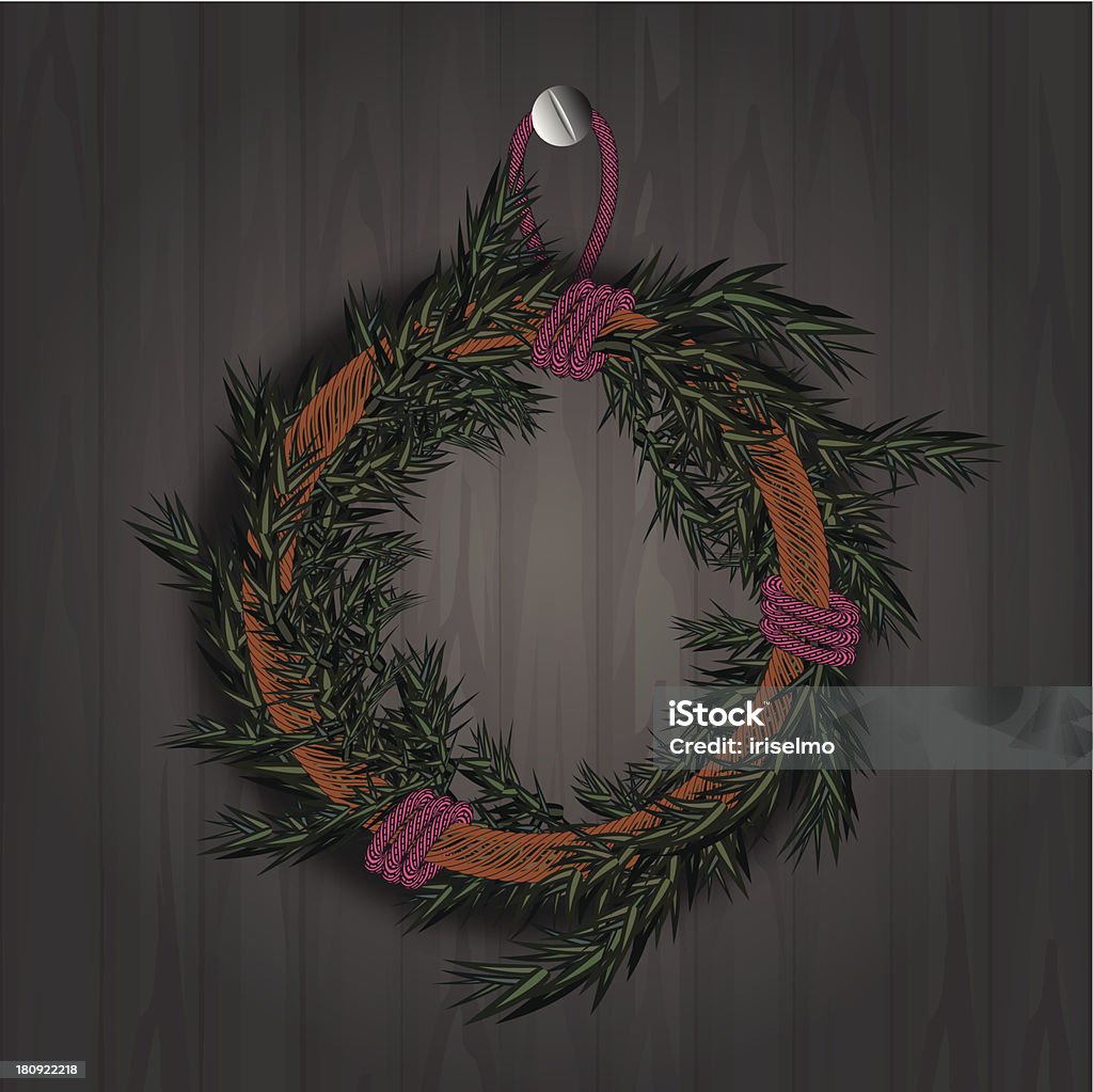 Weihnachtskranz - Lizenzfrei Band Vektorgrafik