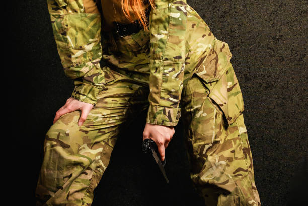 istock Military woman 1809231852
