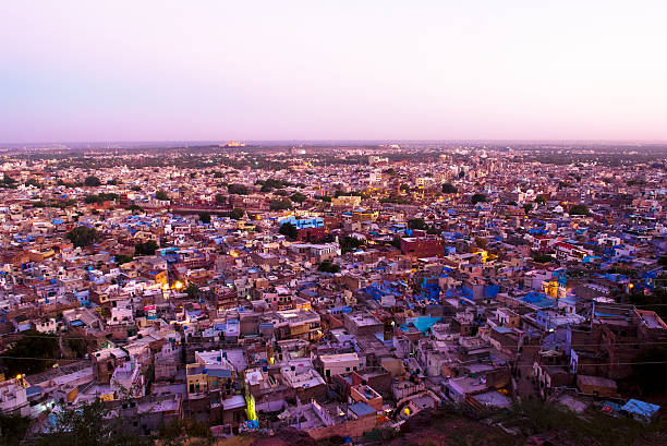 istock Blue city, Rajasthan, India 180923256