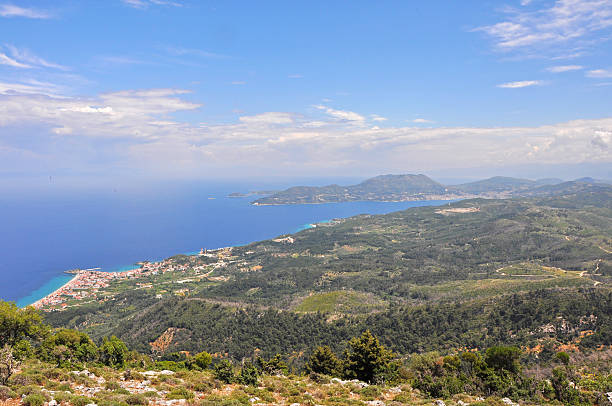 istock Landscape of greek island Samos 180923923