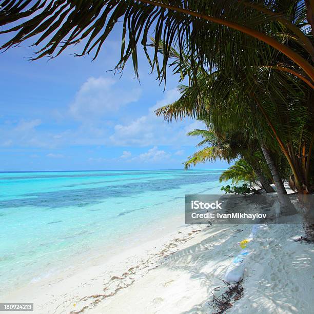 Tropical Island Stock Photo - Download Image Now - Bay of Water, Beach, Beauty In Nature