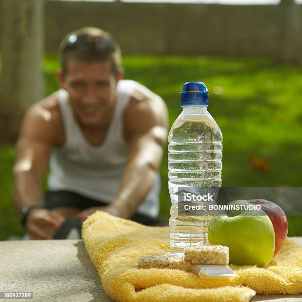 Nutrition And Hydration After Sport Stock Photo - Download Image Now - Jogging, Men, Activity