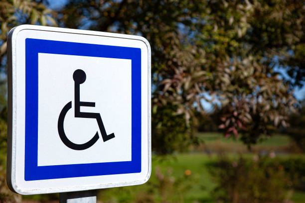 istock Signage in a park in autumn 1809299263