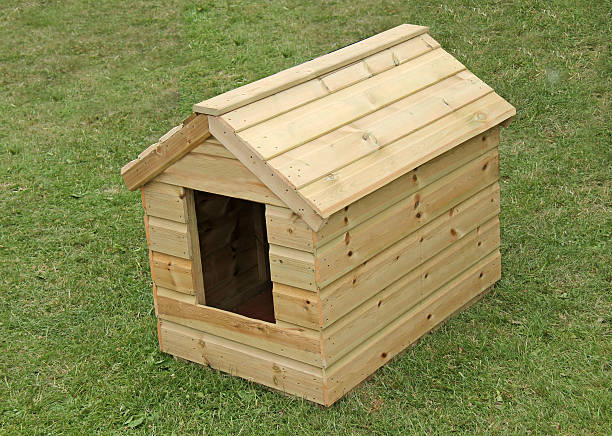 istock Wooden Dog Kennel. 180931947