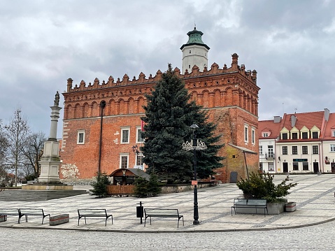 the city of Sandomierz
