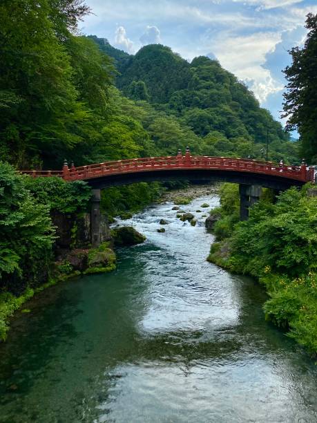 istock Japan - Nikko - Shinkyo bridge ( red bridge ) 1809366229