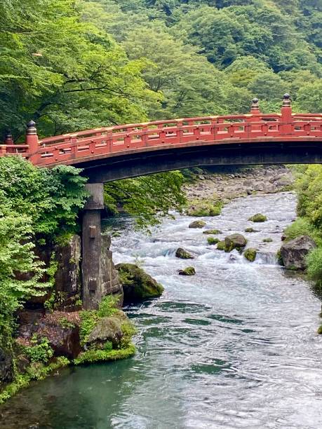 istock Japan - Nikko - Shinkyo bridge ( red bridge ) 1809366761