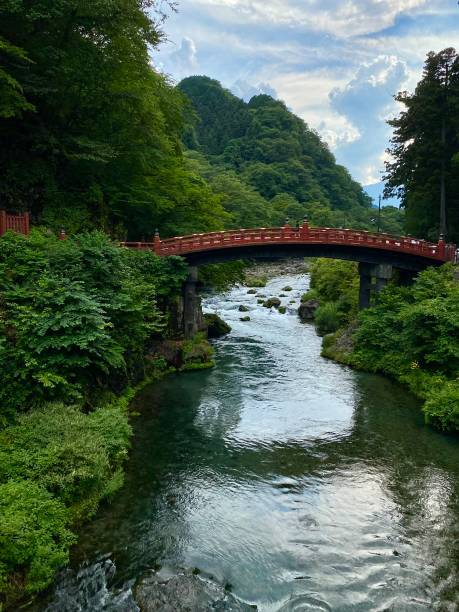 istock Japan - Nikko - Shinkyo bridge ( red bridge ) 1809366780