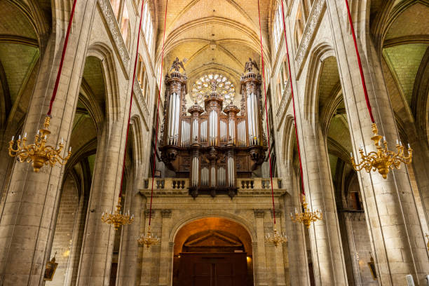Auch Cathedral (Cathedrale Sainte-Marie d Auch), UNESCO site, Midi-Pyrenees, France