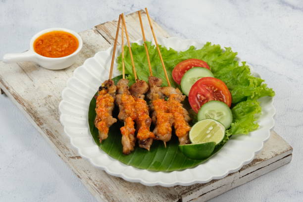 istock sate taichan or taichan satay 1809412924