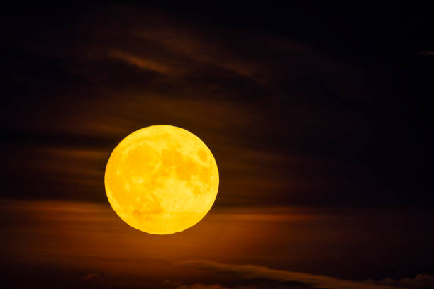 istock Satov, Southern Moravia, Czech Republic - August 30, 2023: Supermoon 1809420620