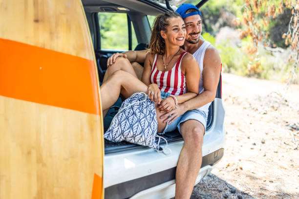 istock Surfers on a road trip 1809422880
