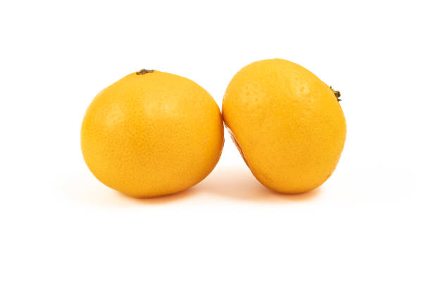 istock Tangerines isolated on a white background 1809427410