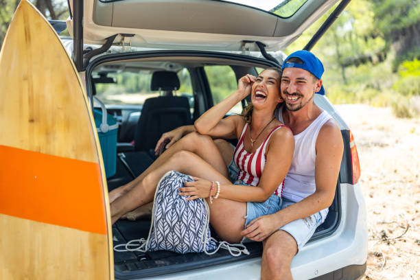 istock Surfers on a road trip 1809430822