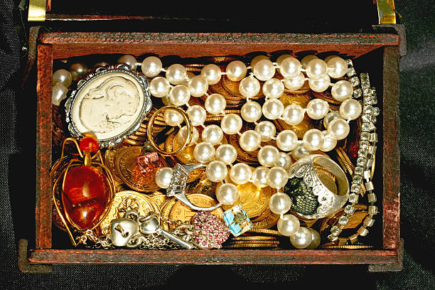 istock Jewellery in chest 180944052