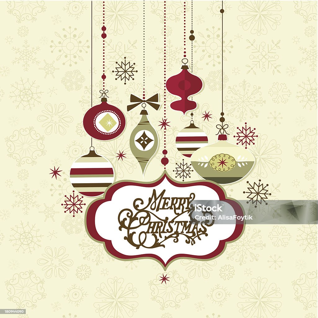 Christmas Ornament Design Christmas ornament design Christmas stock vector