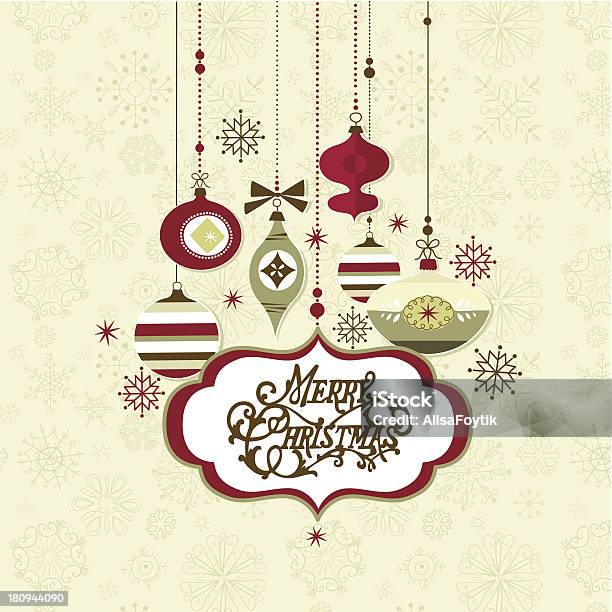 Christmas Ornament Design Stock Illustration - Download Image Now - Christmas, Christmas Ornament, Illustration