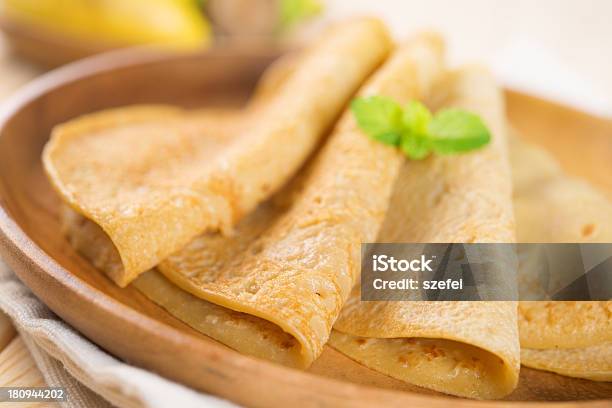 Banana Pancake Stock Photo - Download Image Now - Asia, Backgrounds, Baked Pastry Item