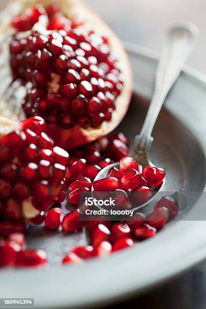 Pomegranate Stock Photo - Download Image Now - Antioxidant, Close-up, Cross Section