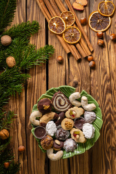 istock Various types of typical Czech christmas cookies 1809467276
