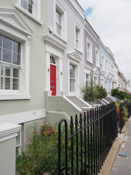 istock Row houses in London 1809471201