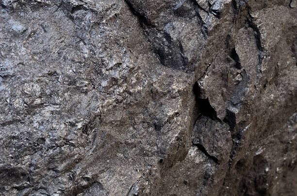 coal-wall stock photo