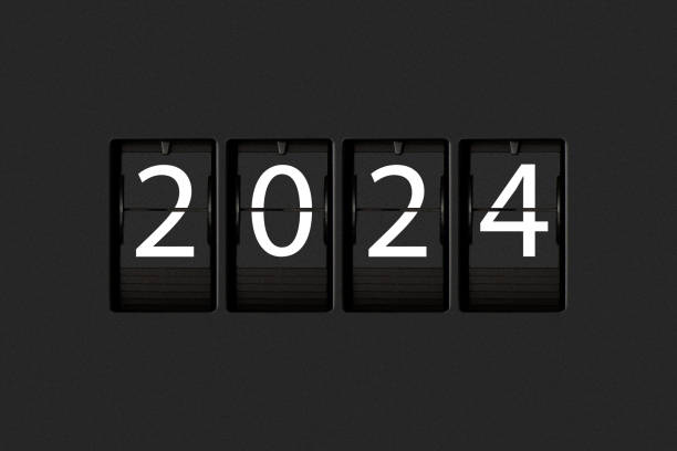 istock New Year 2024 concept on flipboard 1809495589