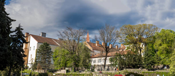 istock old house in the trees, panorama 1809508353