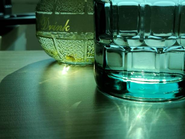 Shot Glasses Of Mexican Tequila Cocktail
