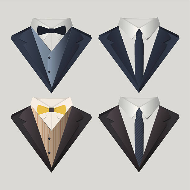 Men's Clothes vector art illustration