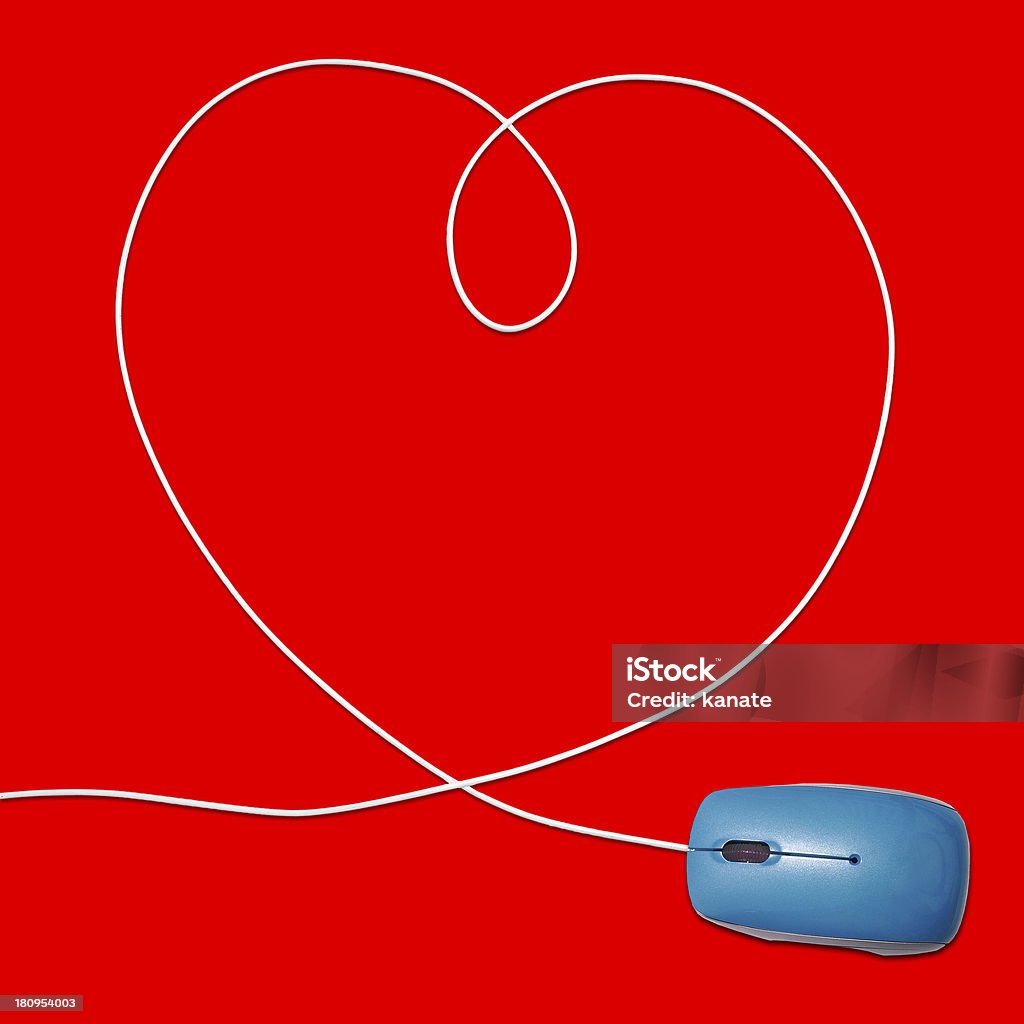 Mouse Computer Heart Computer Mouse With Heart Shaped Wire Stock Photo - Download Image Now ...