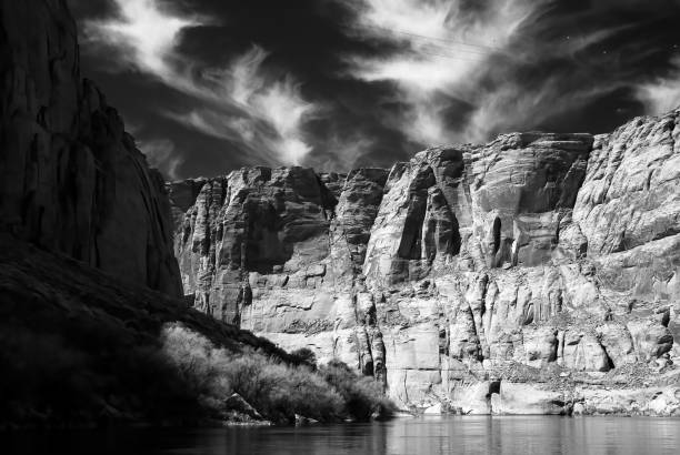 Colorado River Arizona in Infrared