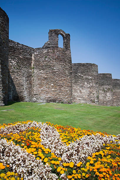 istock Roman wall in Lugo, Spain 180955835