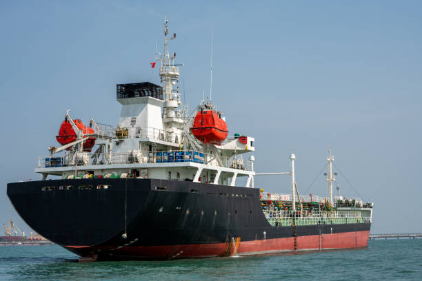 istock cargo ship in the ocean for export import goods from cargo yard port to customs ocean concept freight shipping by ship 1809562221